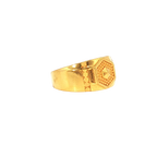 22K Yellow Gold Men’s Fancy Ring (7.9 Grams) – Bold & Refined Design