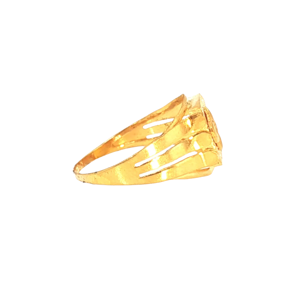 Traditional 22K Yellow Gold Ring – 3.1g Classic Design
