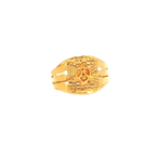 Classic 22K Yellow Gold Traditional Ring – 3.1g Elegant Design