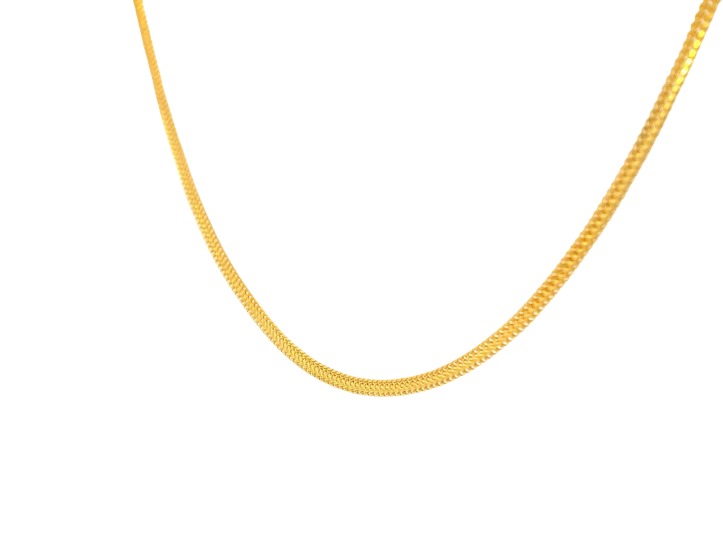 22K Yellow Gold Chain with Lobster Lock