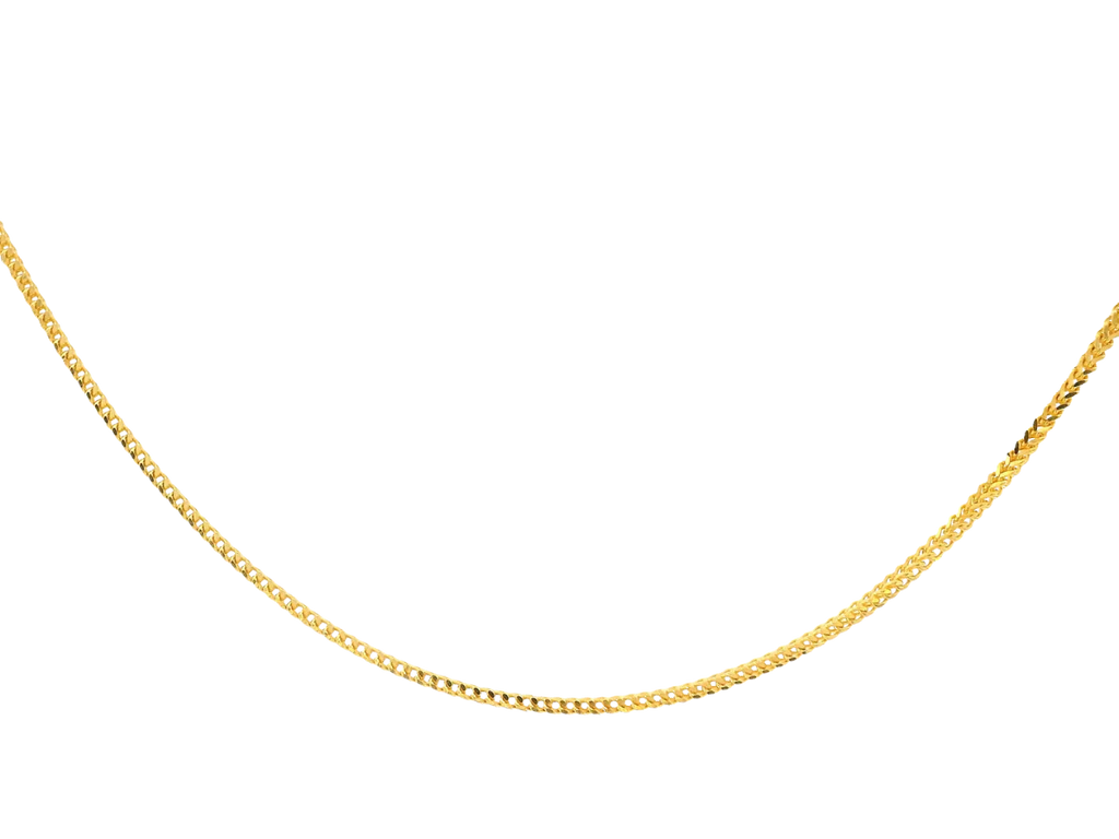 22K Yellow Gold Chain with Lobster Lock
