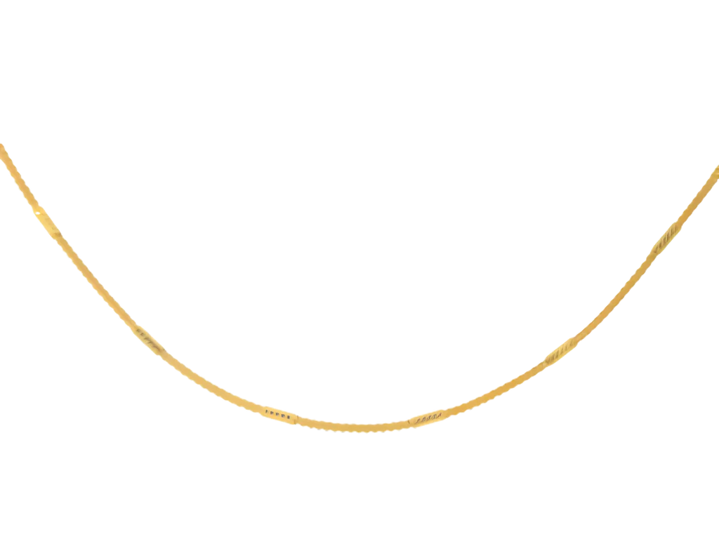 22K Yellow Gold Chain with Lobster Lock