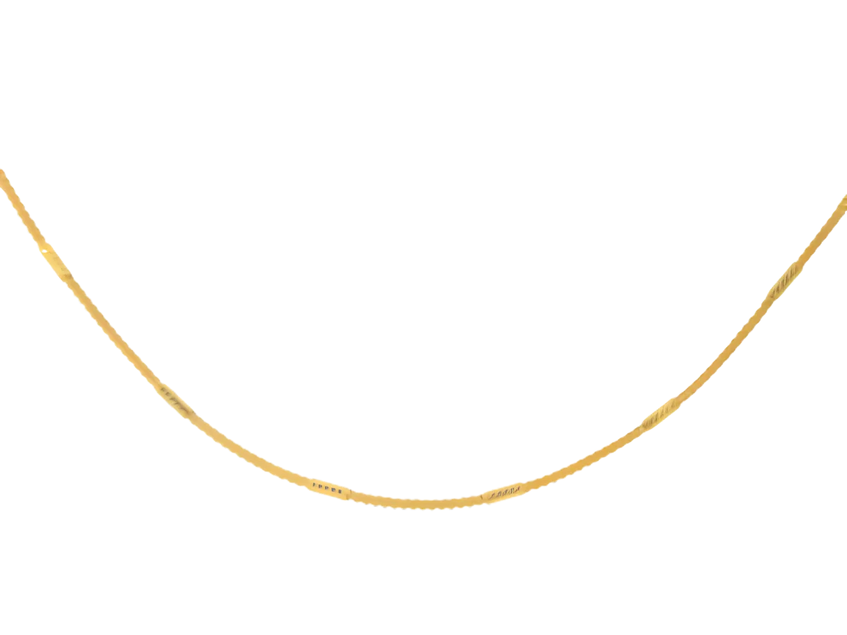 22K Yellow Gold Chain with Lobster Lock