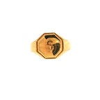 Refined 21K Yellow Gold Traditional Ring – 6.0g Classic Design