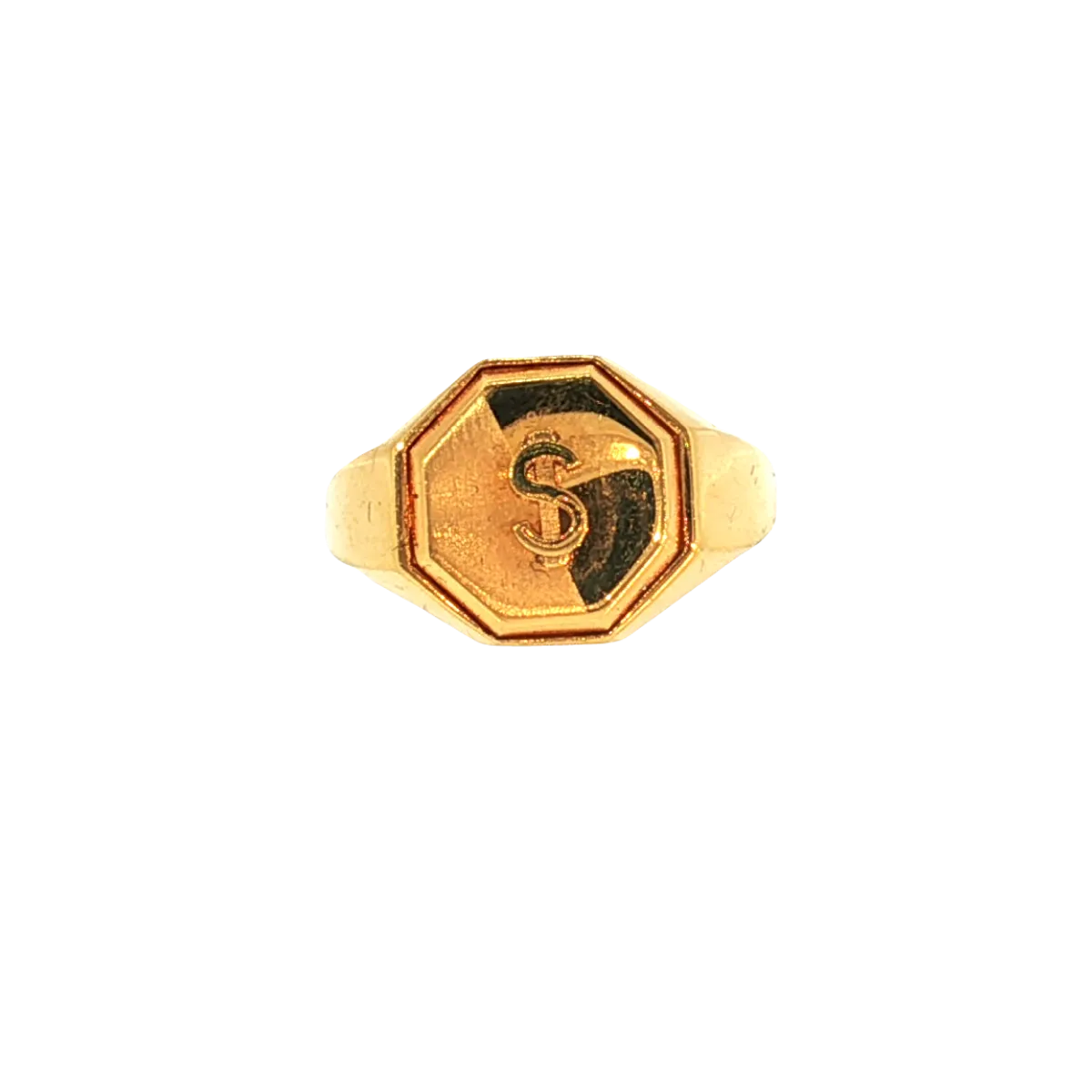 Refined 21K Yellow Gold Traditional Ring – 6.0g Classic Design