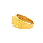 22K Yellow Gold Men’s Sikh Ring – 8.1g, Size 10