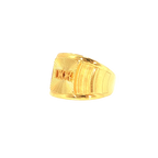 22K Yellow Gold Men’s Fancy Ring (4.9 Grams) – Lightweight & Stylish Design