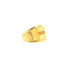 22K Yellow Gold Men’s Fancy Ring (4.9 Grams) – Lightweight & Stylish Design
