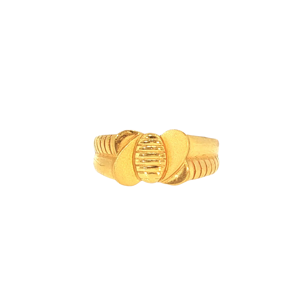 22K Yellow Gold Men’s Traditional Ring (6 Grams) – Classic & Timeless Design