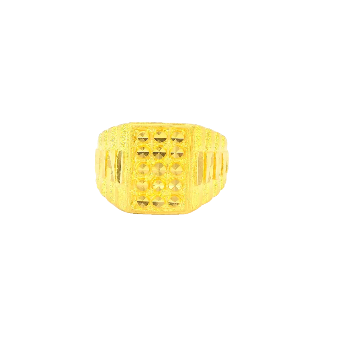 Traditional 22K Yellow Gold Men’s Ring – 5.9g, Size 8.8