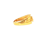 22K Yellow Gold Sikh Style Men’s Ring | Classic Traditional Band