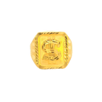 22K Yellow Gold Men’s Traditional Ring (5.5 Grams) – Classic & Elegant Design