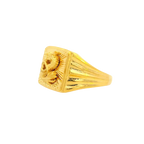 Fancy 22K Yellow Gold Men’s Ring – 5.9g, Size 10
