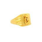 Fancy 22K Yellow Gold Men’s Ring – 5.9g, Size 10