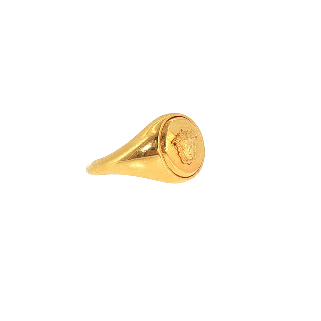 Fancy 22K Yellow Gold Men’s Ring – 7.1g, Size 11.5