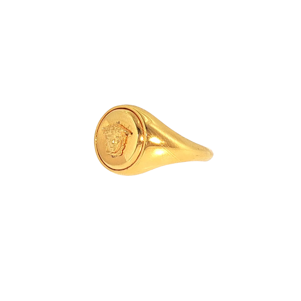 Fancy 22K Yellow Gold Men’s Ring – 7.1g, Size 11.5