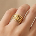 22K Yellow Gold Ladies Ring