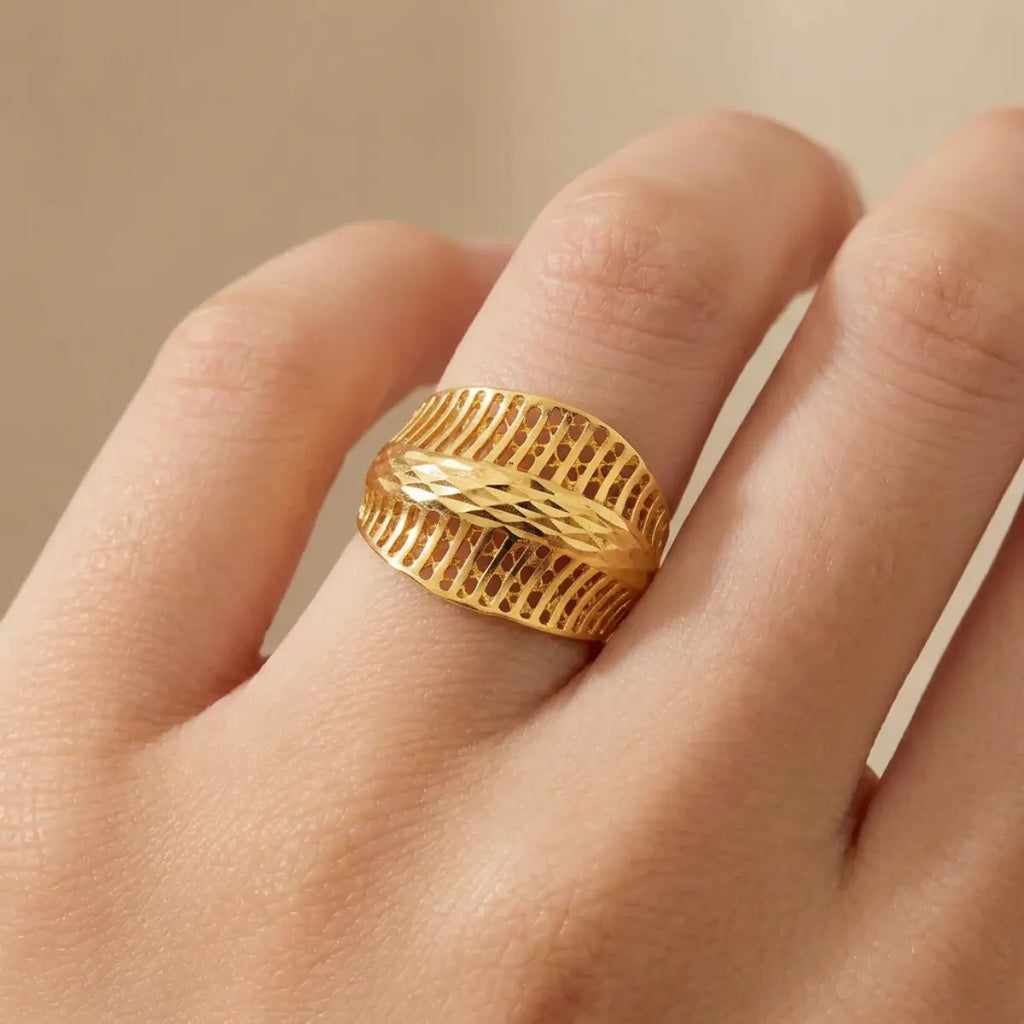 22K Yellow Gold Ring