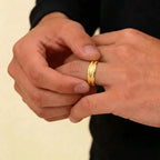 22K Yellow Gold Ring – Polished Classic Band