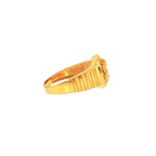 22K Yellow Gold Om Ring – 5.4g Spiritual & Elegant Design