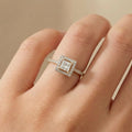 18K Yellow Gold Diamond Ring with 0.86 CT Diamond (SI Clarity)