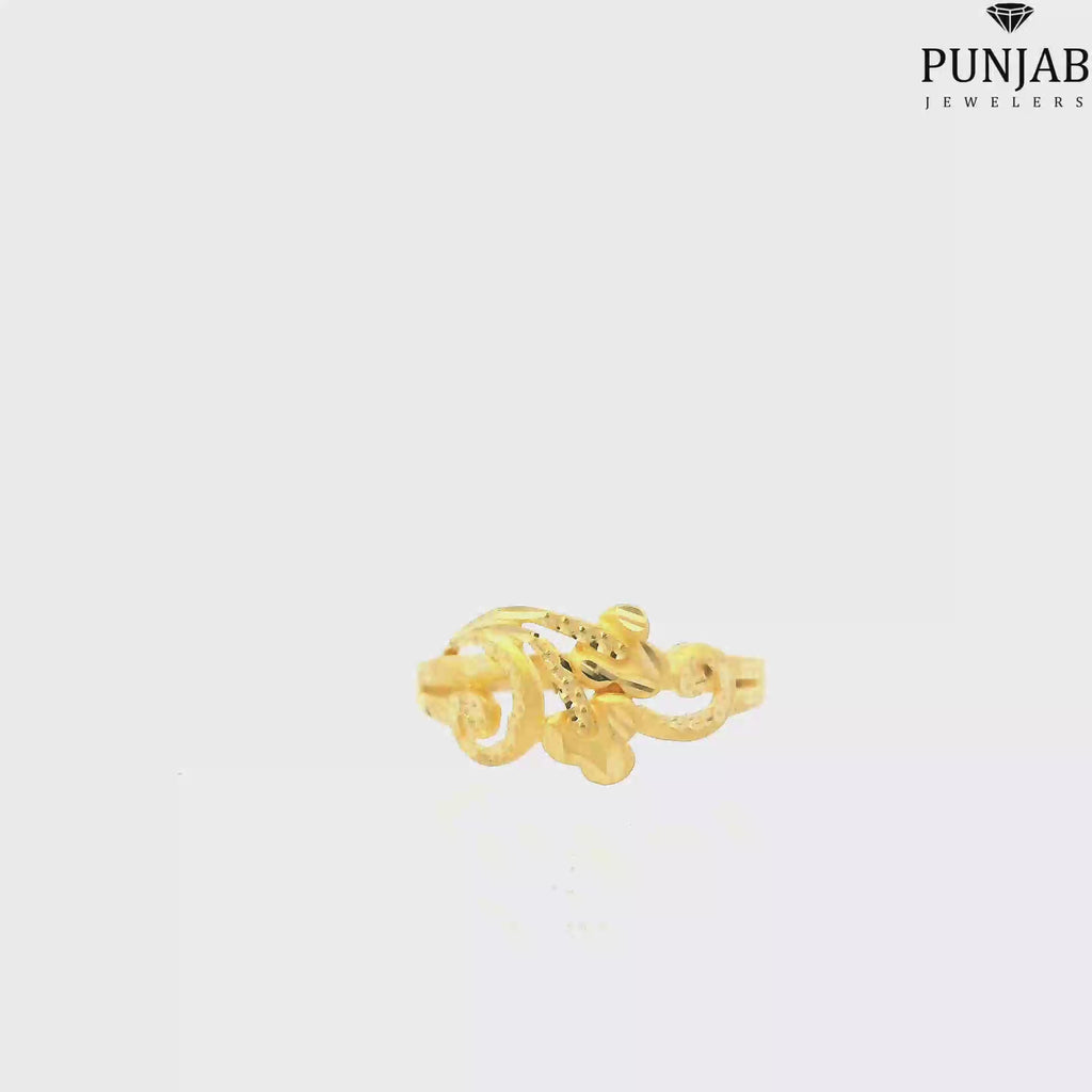 22K Yellow Gold Fancy Ring