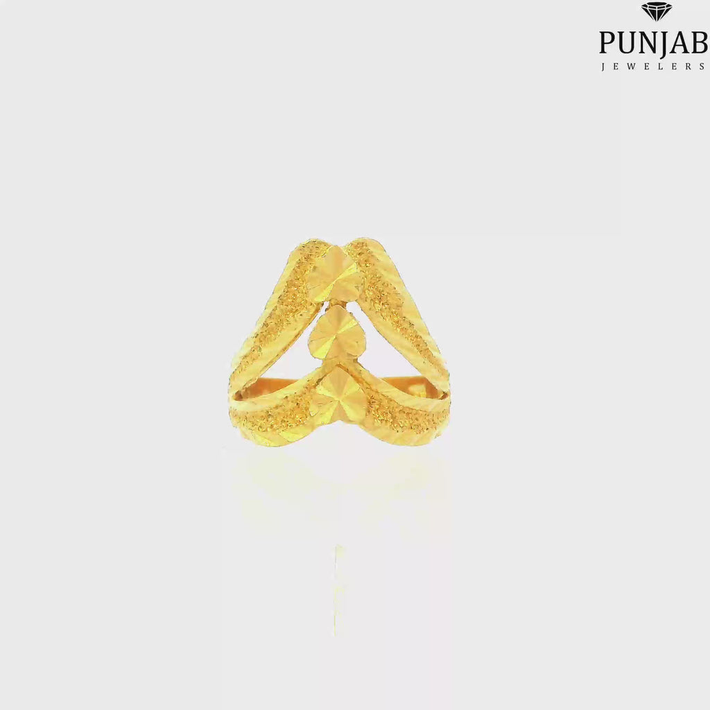22K Yellow Gold Fancy Ring