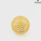 22K Yellow Gold Adjustable Traditional Ring
