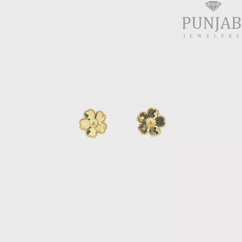 22K Yellow Gold Fancy Earrings
