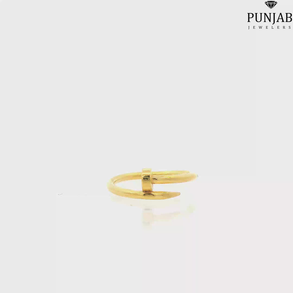 22K Yellow Gold Fancy Ring