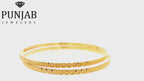 22K Yellow Gold Traditional Bangle