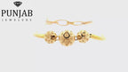 22K Yellow Gold Fancy Bracelet with Lobster Lock
