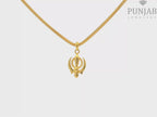 22K Yellow Gold Khanda Pendant