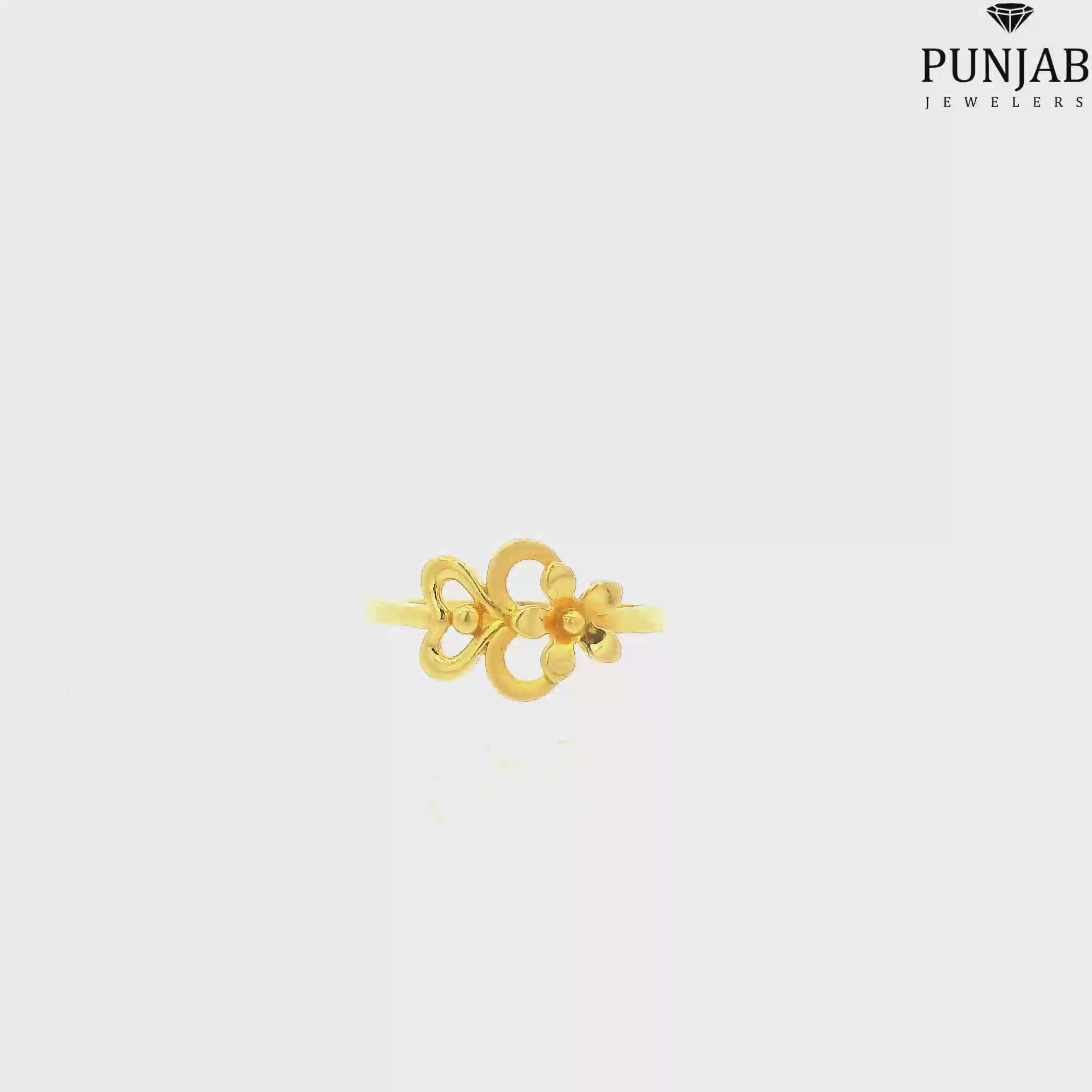 22K Yellow Gold Fancy Ring