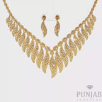 22K Minimalist Yellow Gold Double-Layered Cable Chain Necklace
