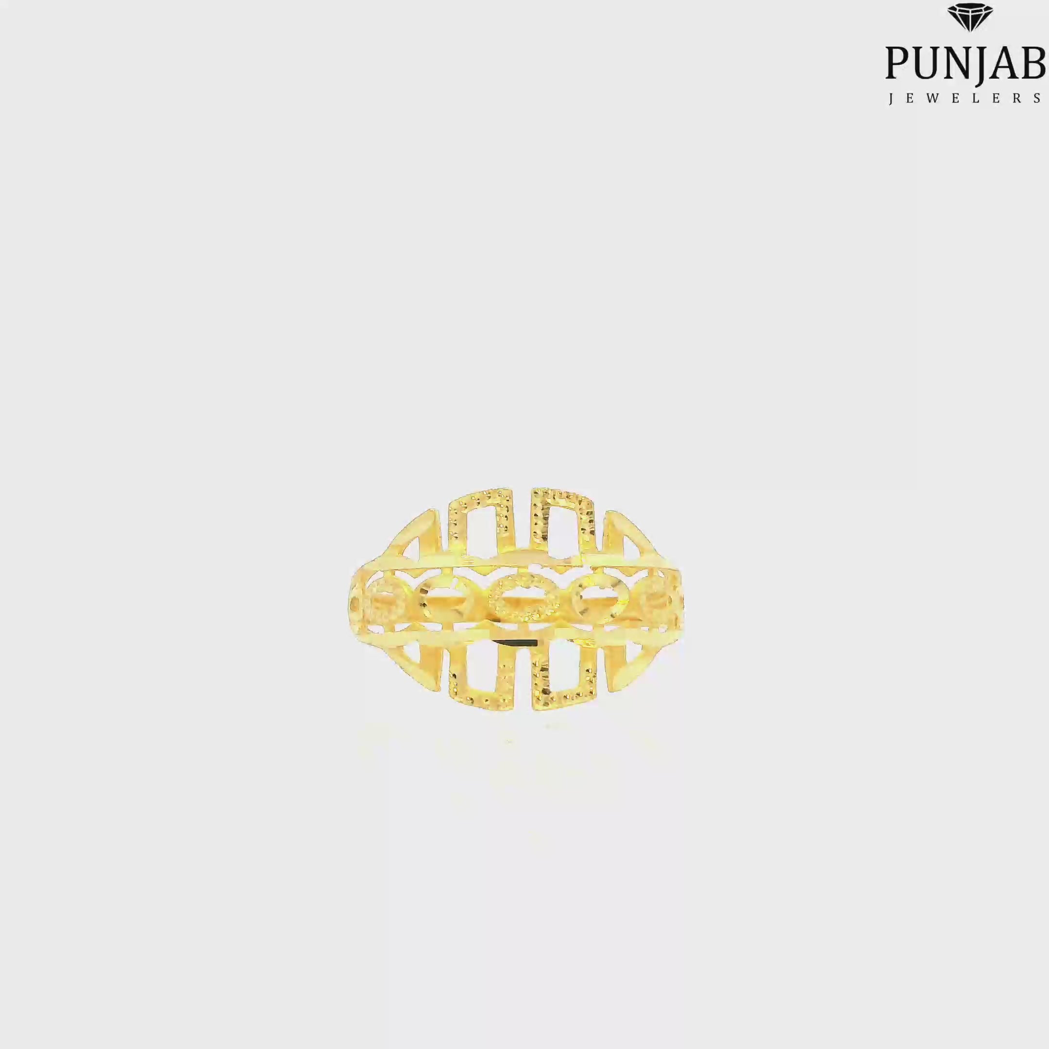 22K Yellow Gold Traditional Ring