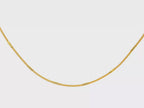 22K Yellow Gold Classic Chain with Lobster Lock