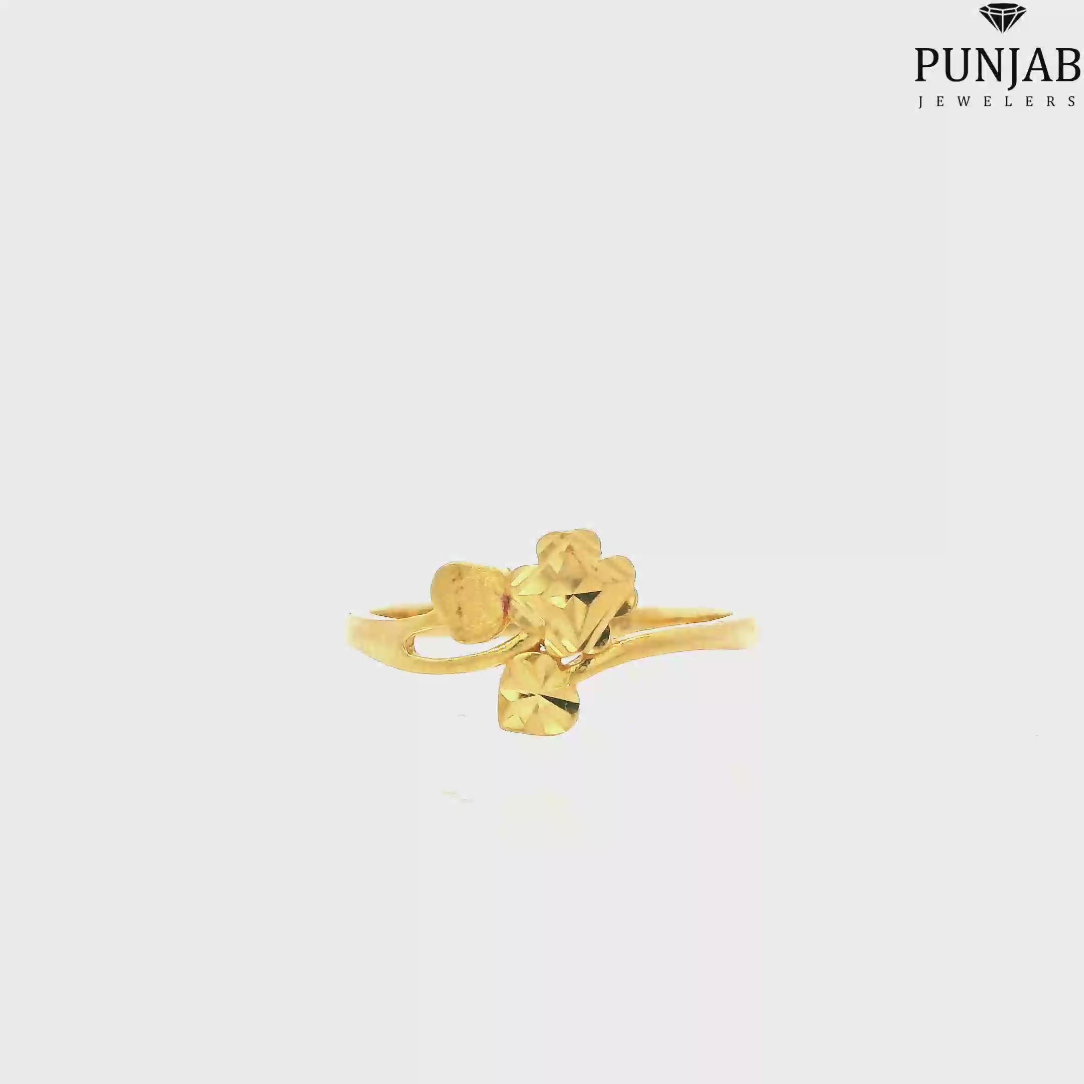 22K Yellow Gold Fancy Ring