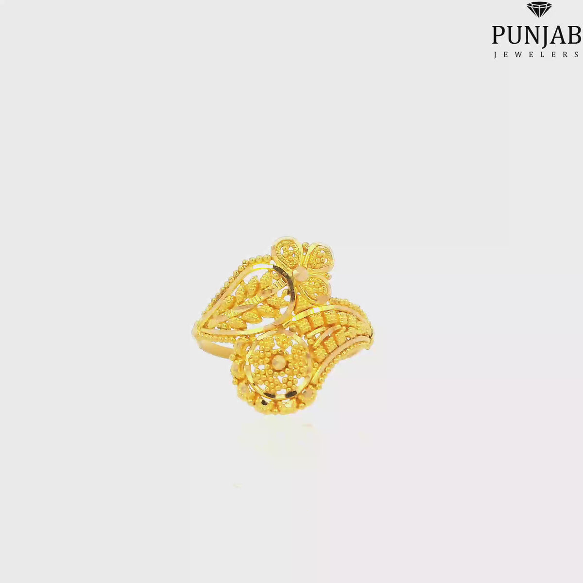 22K Yellow Gold Traditional Ring