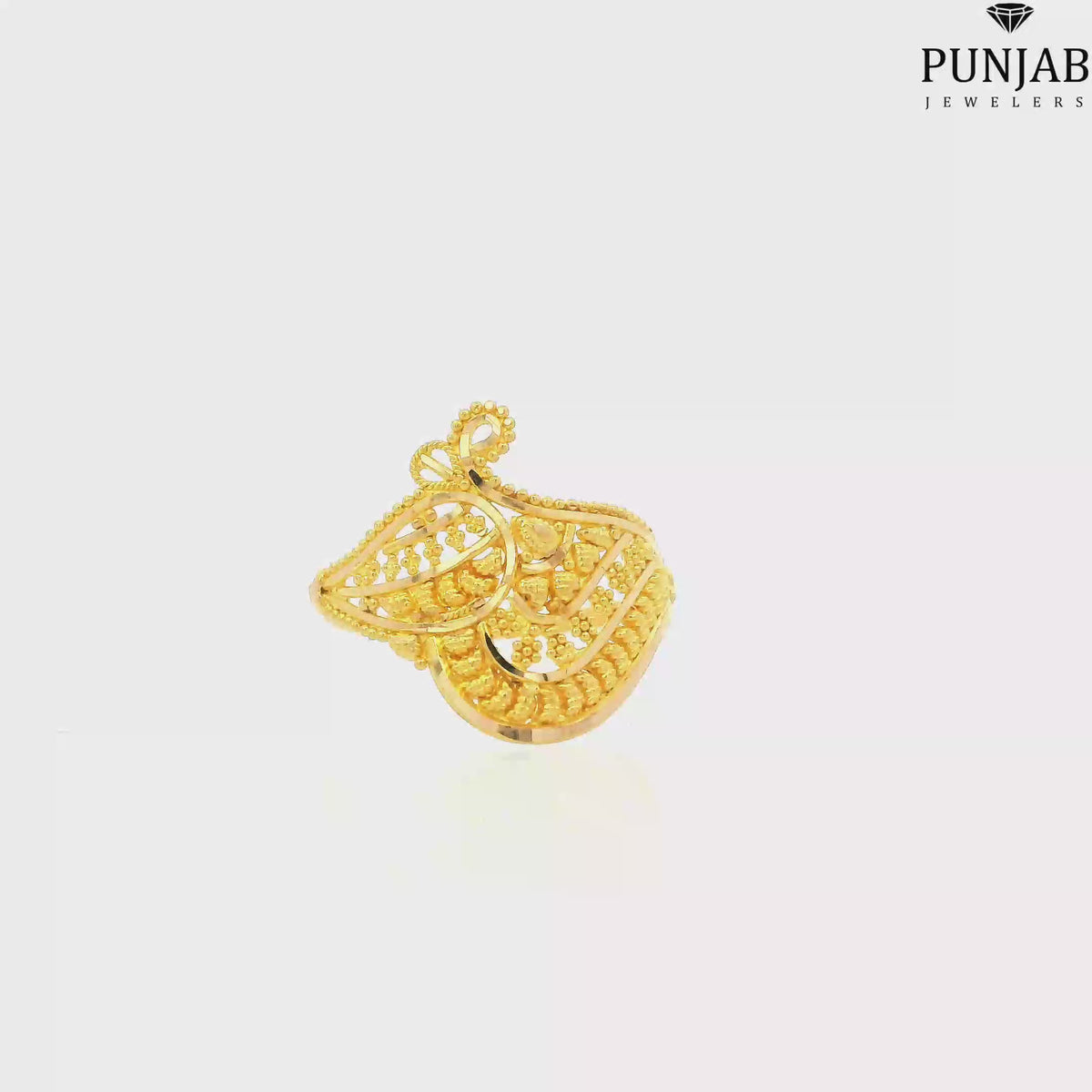 22K Yellow Gold Traditional Ring