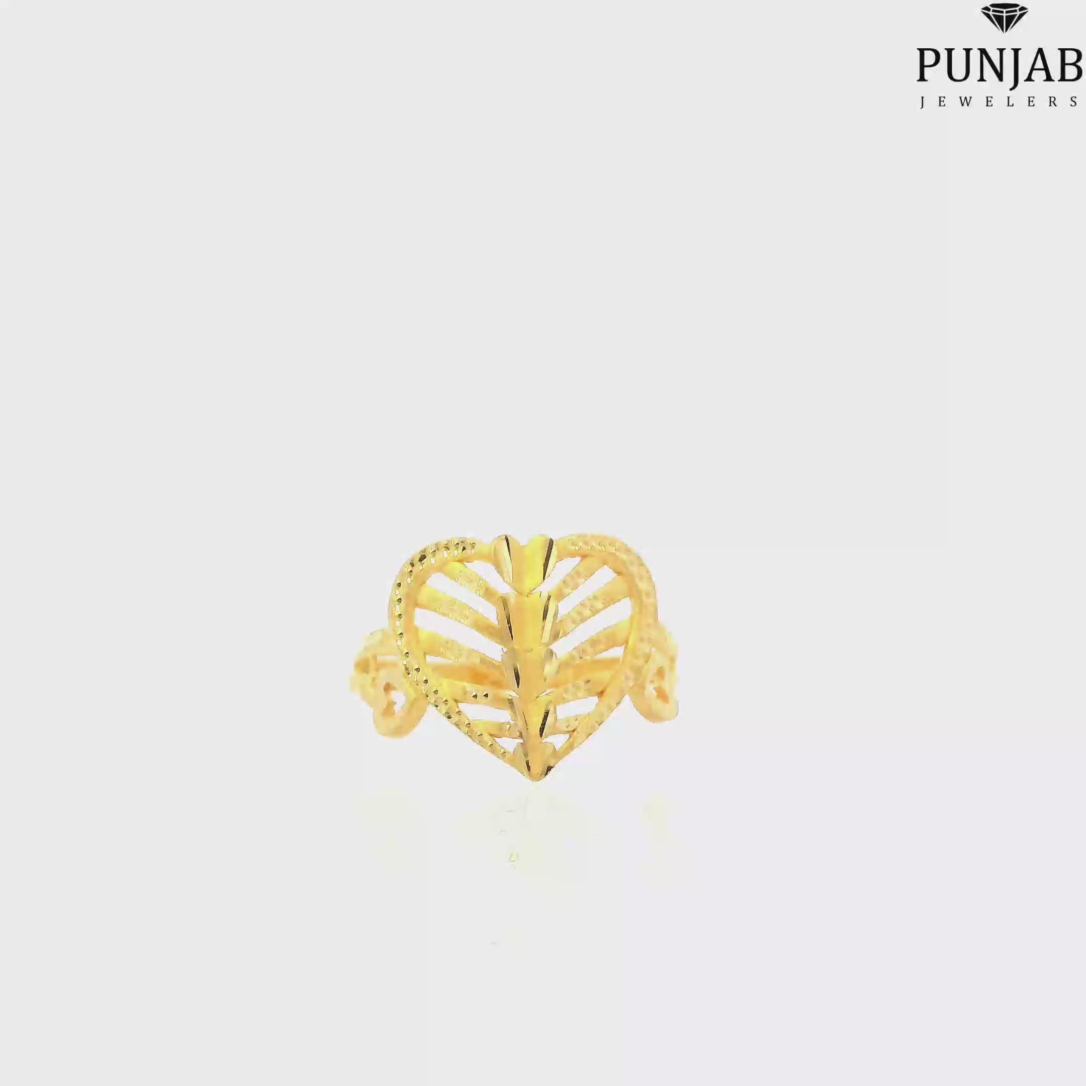 22K Yellow Gold Traditional Ring