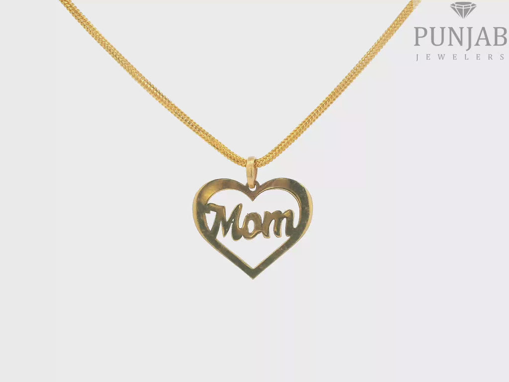 22K Yellow Gold Fancy Pendant