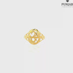22K Yellow Gold Om Ring