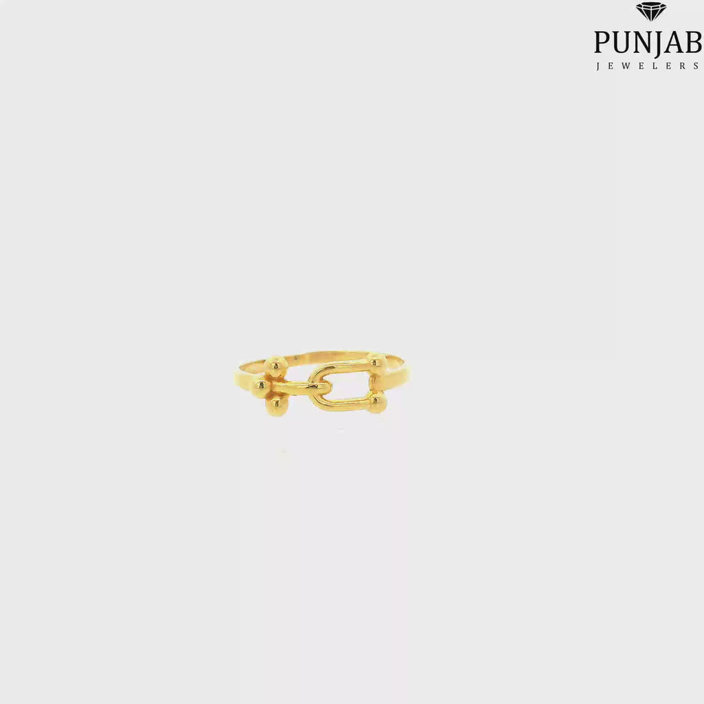 22K Yellow Gold Fancy Ring