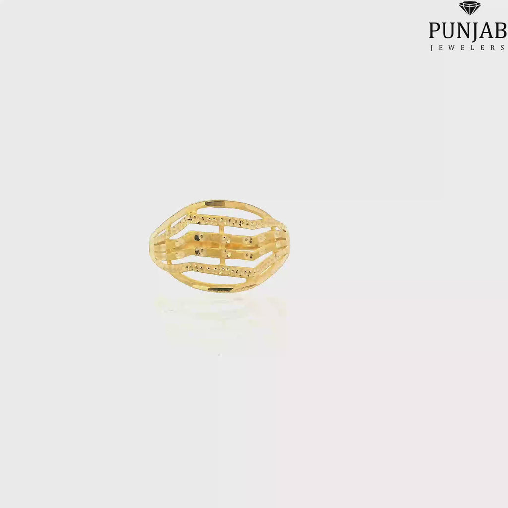 22K Yellow Gold Traditional Ring