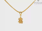 22K Yellow Gold Om Pendant