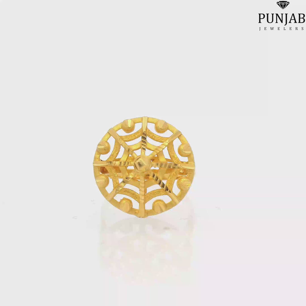 22K Yellow Gold Traditional Ring