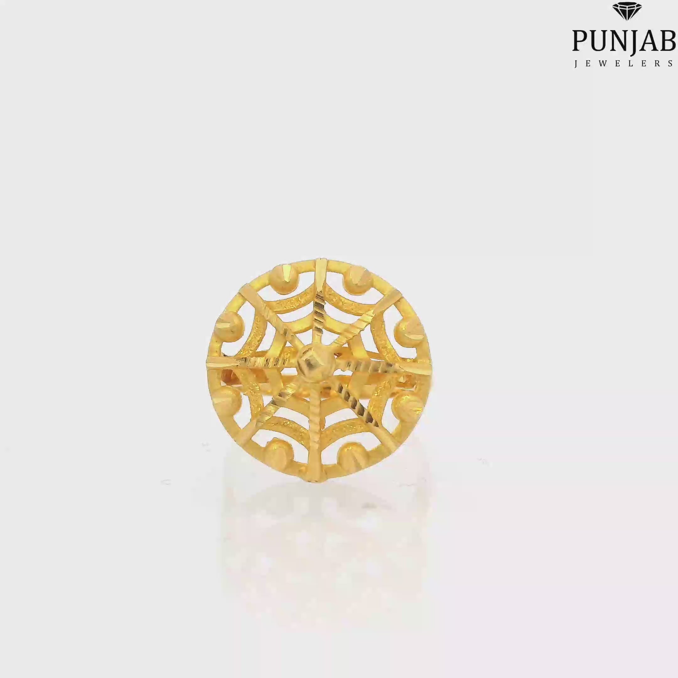 22K Yellow Gold Traditional Ring